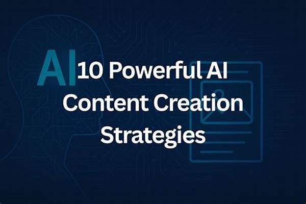 Ai Content Creation Strategies